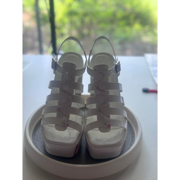 HISS Heels Rare Custom Megan Thee Stallion Snake Hot Girl Summer size 6.5 - Picture 4 of 4